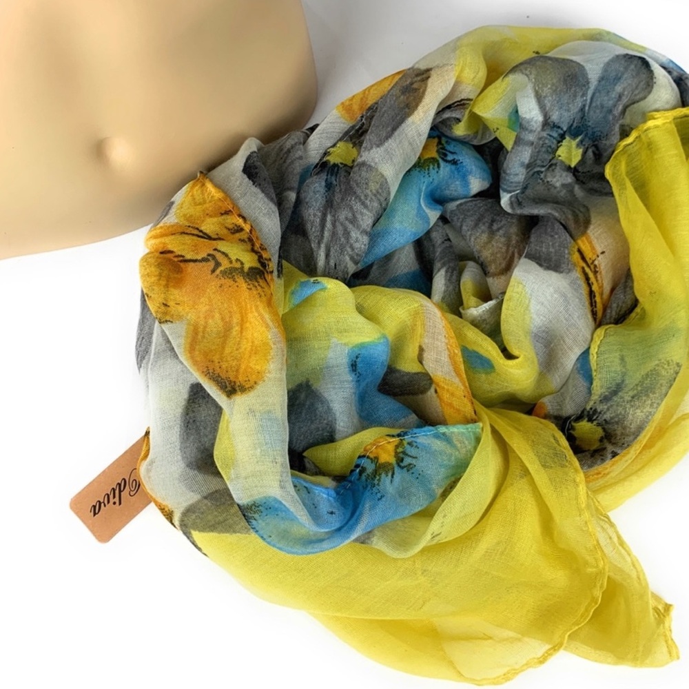 Floral  Summer Scarf